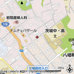 茨城県水戸市松本町1-43周辺の地図