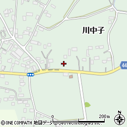 栃木県下野市川中子2616周辺の地図