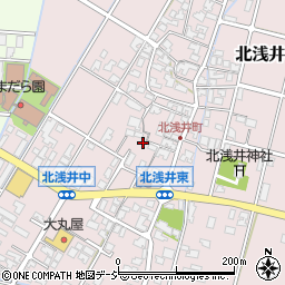 石川県小松市北浅井町イ119周辺の地図