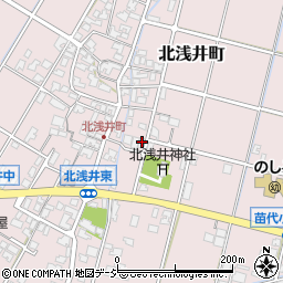 石川県小松市北浅井町イ316周辺の地図