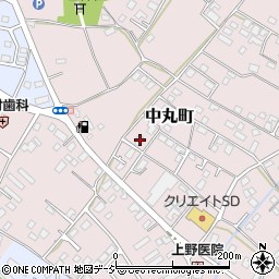 茨城県水戸市中丸町329周辺の地図