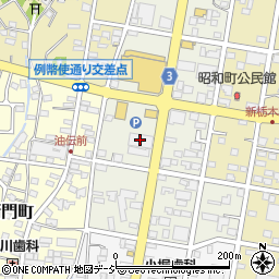 文教堂新栃木店周辺の地図