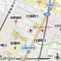 小松バッティングセンター周辺の地図