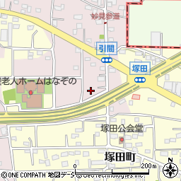 群馬県高崎市引間町16周辺の地図