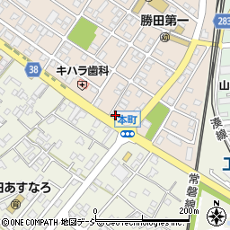 茨城県ひたちなか市勝田本町28-9周辺の地図