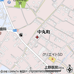 茨城県水戸市中丸町187-2周辺の地図