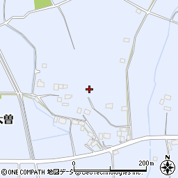 栃木県真岡市上大曽1021周辺の地図