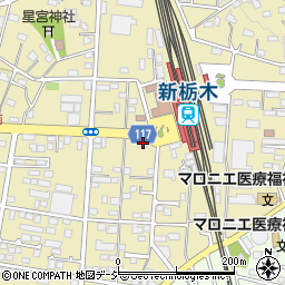 トライプラス　新栃木駅前校周辺の地図