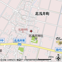 石川県小松市北浅井町イ320周辺の地図