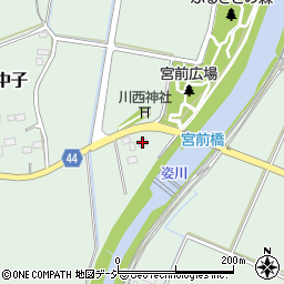 栃木県下野市川中子2173周辺の地図