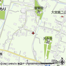 栃木県栃木市大宮町1598周辺の地図