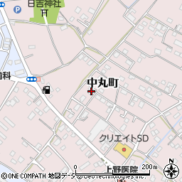 茨城県水戸市中丸町187周辺の地図