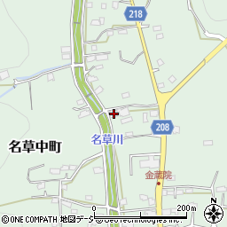 栃木県足利市名草中町1526周辺の地図