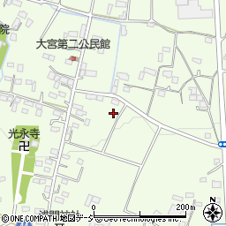 栃木県栃木市大宮町1337周辺の地図