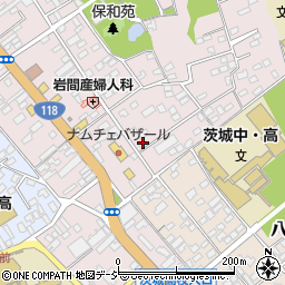 茨城県水戸市松本町2-1周辺の地図