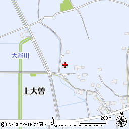 栃木県真岡市上大曽420周辺の地図