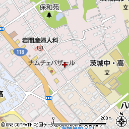 茨城県水戸市松本町2-39周辺の地図