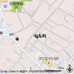 茨城県水戸市中丸町187-3周辺の地図