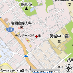 茨城県水戸市松本町2-38周辺の地図