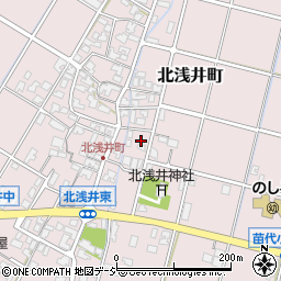 石川県小松市北浅井町イ162周辺の地図