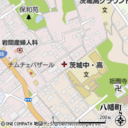 茨城県水戸市松本町1周辺の地図