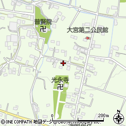 栃木県栃木市大宮町1533周辺の地図