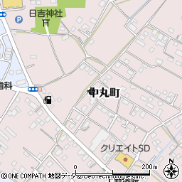 茨城県水戸市中丸町187-1周辺の地図