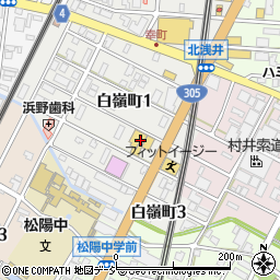 石川トヨペットカローラ小松白嶺店周辺の地図