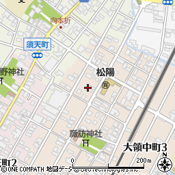 〒923-0962 石川県小松市大領中町の地図
