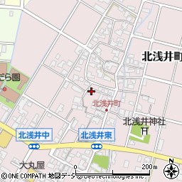 石川県小松市北浅井町イ70周辺の地図