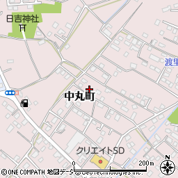 茨城県水戸市中丸町181周辺の地図
