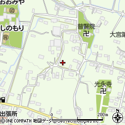 栃木県栃木市大宮町1602周辺の地図