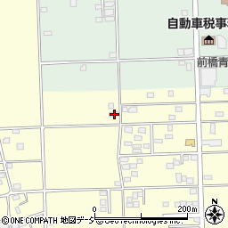 群馬県前橋市東片貝町363周辺の地図