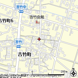 石川県小松市吉竹町ル周辺の地図