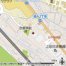 キング会館上田店周辺の地図