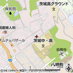 茨城県水戸市松本町1-34周辺の地図