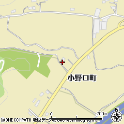 栃木県栃木市小野口町394周辺の地図
