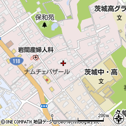 茨城県水戸市松本町2-35周辺の地図