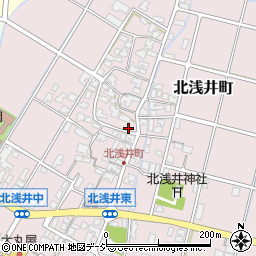 石川県小松市北浅井町イ周辺の地図