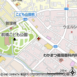 ガスト前橋東店周辺の地図