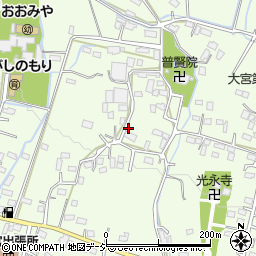 栃木県栃木市大宮町1603-2周辺の地図