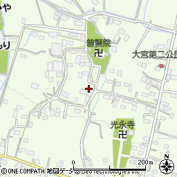 栃木県栃木市大宮町1605周辺の地図