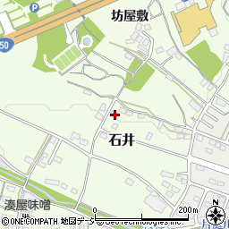 茨城県笠間市石井1327周辺の地図