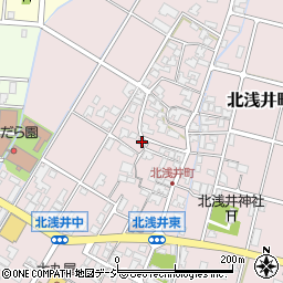 石川県小松市北浅井町イ61周辺の地図
