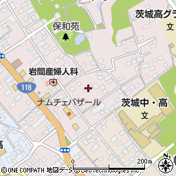 茨城県水戸市松本町2-5周辺の地図