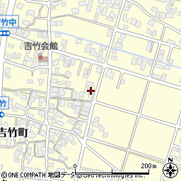 石川県小松市吉竹町周辺の地図