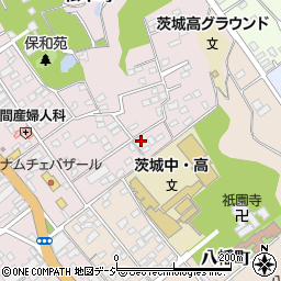 茨城県水戸市松本町1-18周辺の地図