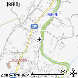 栃木県足利市松田町307周辺の地図