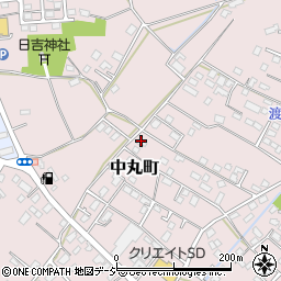 茨城県水戸市中丸町182周辺の地図