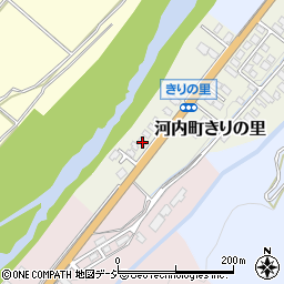 石川県白山市河内町きりの里10周辺の地図